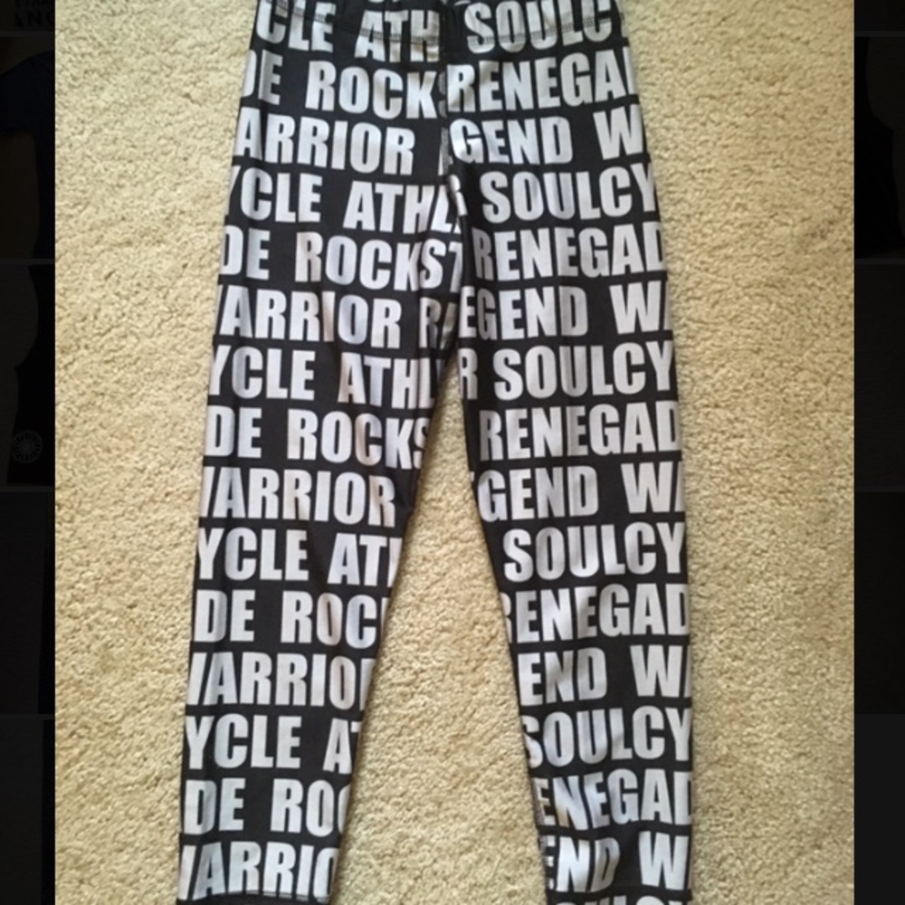 SoulCycle Zara Terez Wall Mantra Leggings